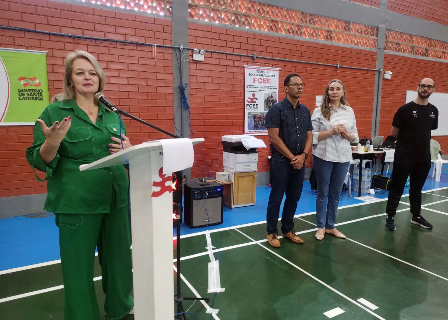 FCEE recebe 2ª Etapa do Circuito Catarinense de Bocha Paralímpica
