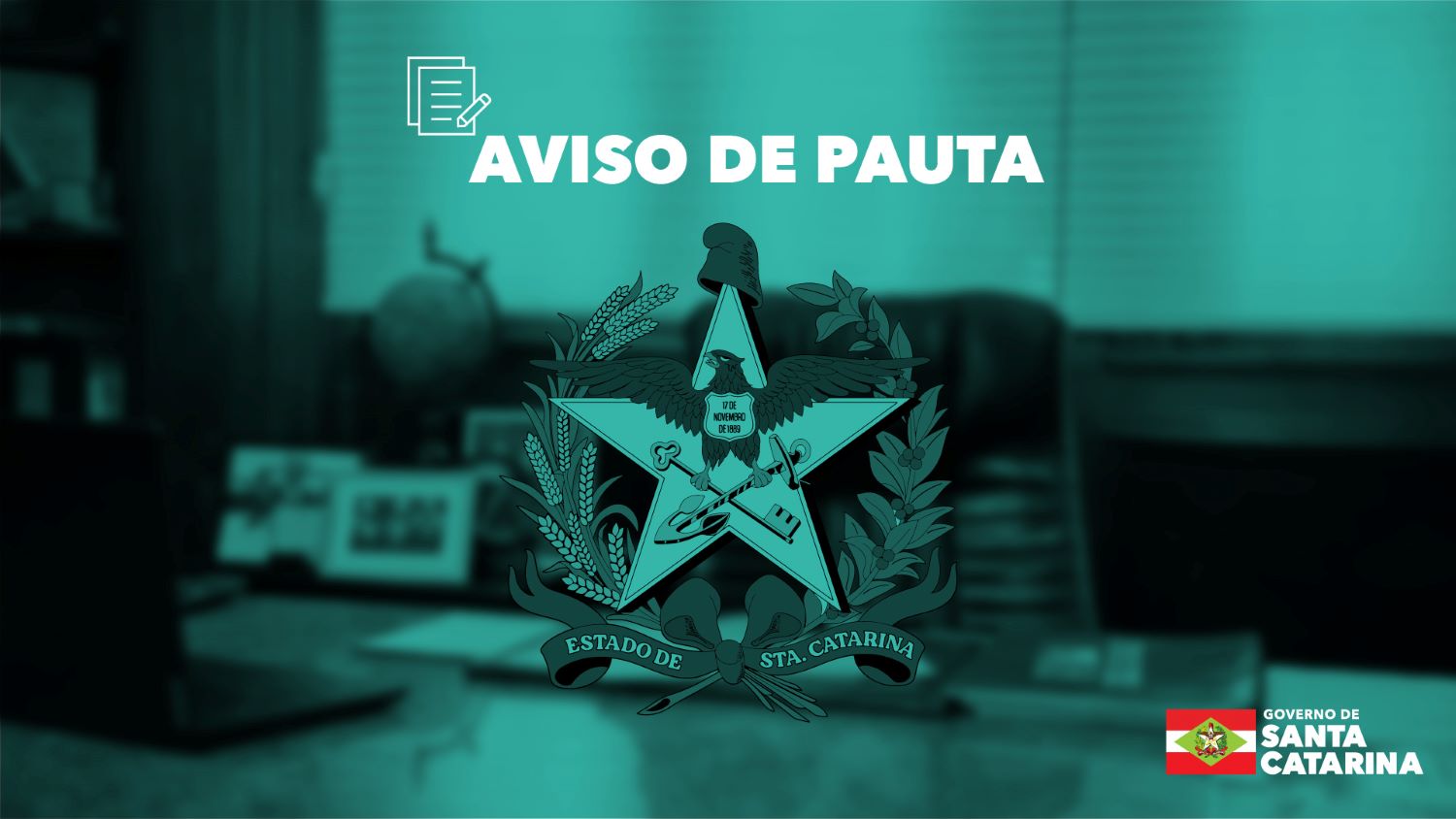AVISO DE PAUTA: governador Jorginho Mello anuncia nova cota de incentivo fiscal para o óleo diesel das embarcações pesqueiras