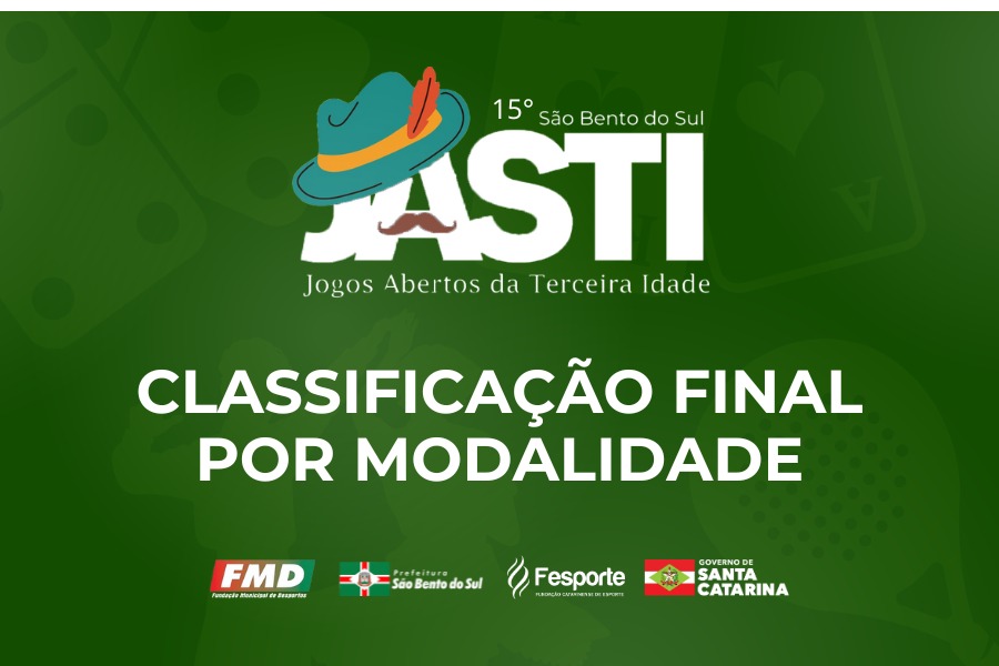Fesporte divulga relação dos campeões dos Jogos Abertos da Terceira Idade