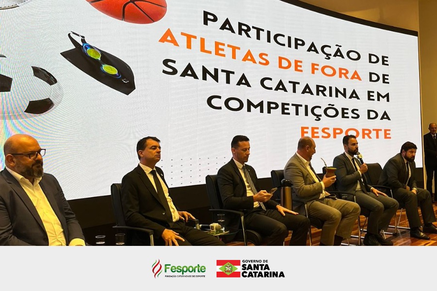 Fesporte participa de audiência pública na Assembleia Legislativa do Estado de Santa Catarina