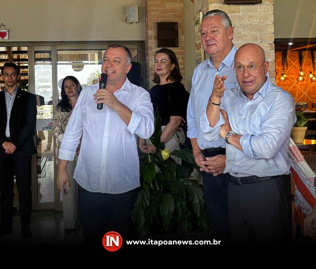 Lideranças e empresários avaliam potencial de Itapoá em encontro com prefeito Jeferson Garcia