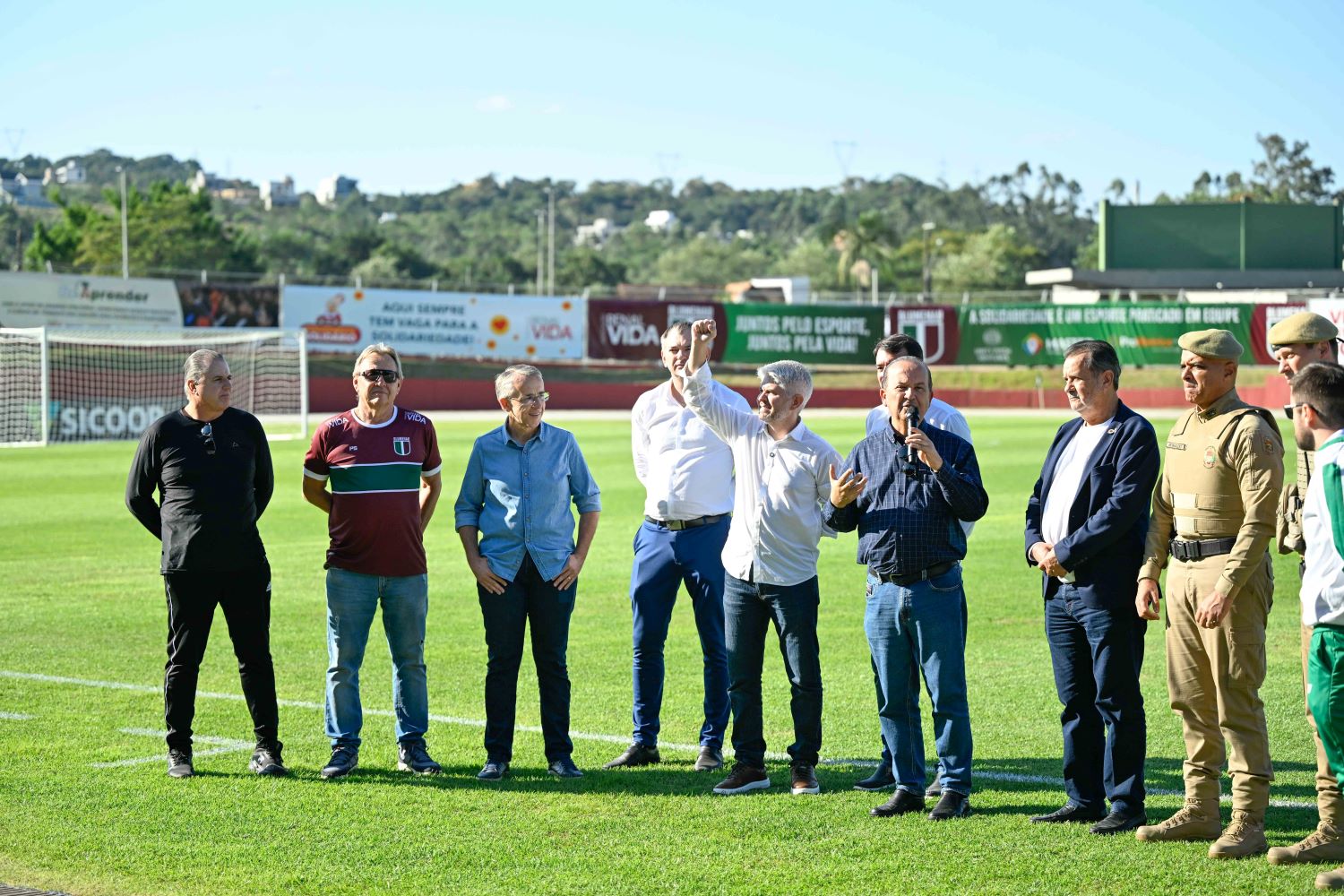 Com a presença do governador Jorginho Mello, Blumenau reabre Complexo Esportivo do Sesi