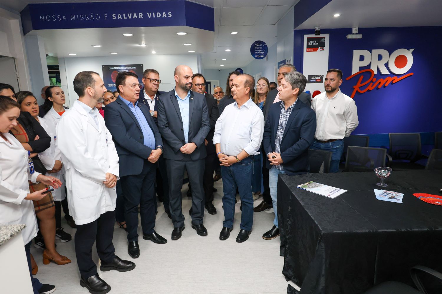 Governador anuncia repasse de R$ 2 milhões para a Pró-Rim de Palhoça