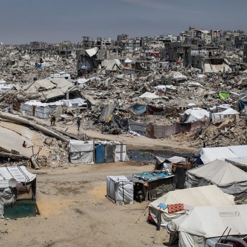 49% dos palestinos em Gaza querem deixar o território