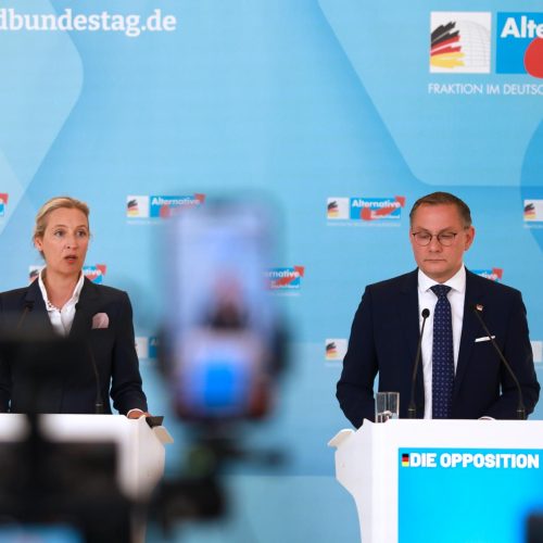 AfD entra com processo para contestar classificação como extremista