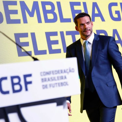 Candidato único, Samir Xaud é eleito presidente da CBF
