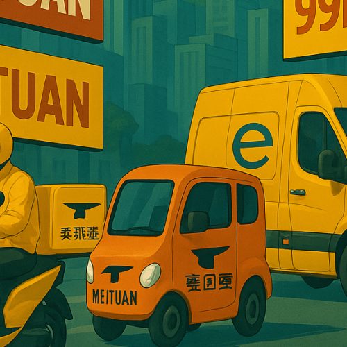 Chinesas Meituan e 99Food sacodem mercado de Delivery