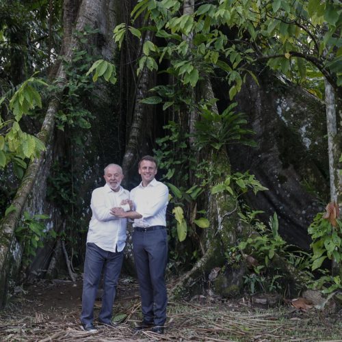 Com menção no X, Macron confirma visita de Lula à França