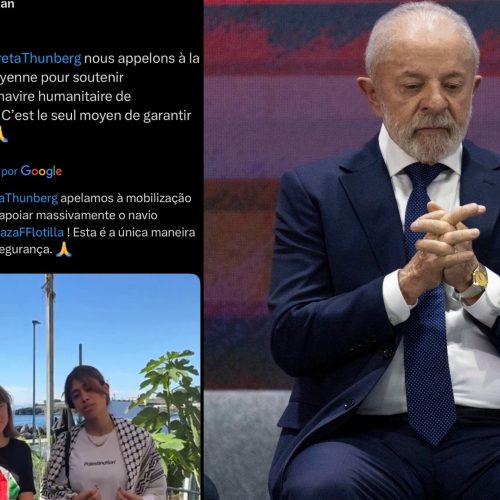 Eurodeputada que viaja com Greta para Gaza pede ajuda de Lula