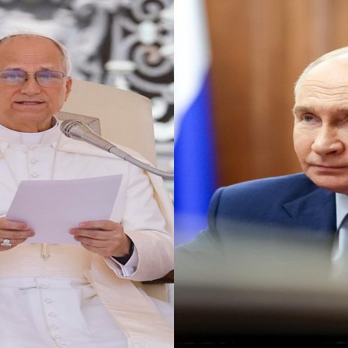 Papa Leão XIV liga para Putin e pede “gesto pela paz”