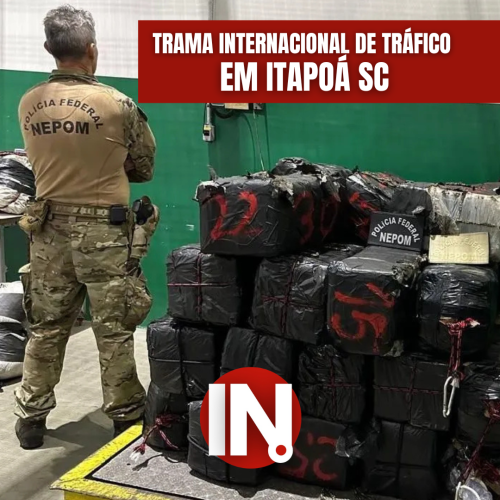 Uma Tonelada de Cocaína Interceptada! Megaoperação no Porto de Itapoá Revela Trama Internacional de Tráfico