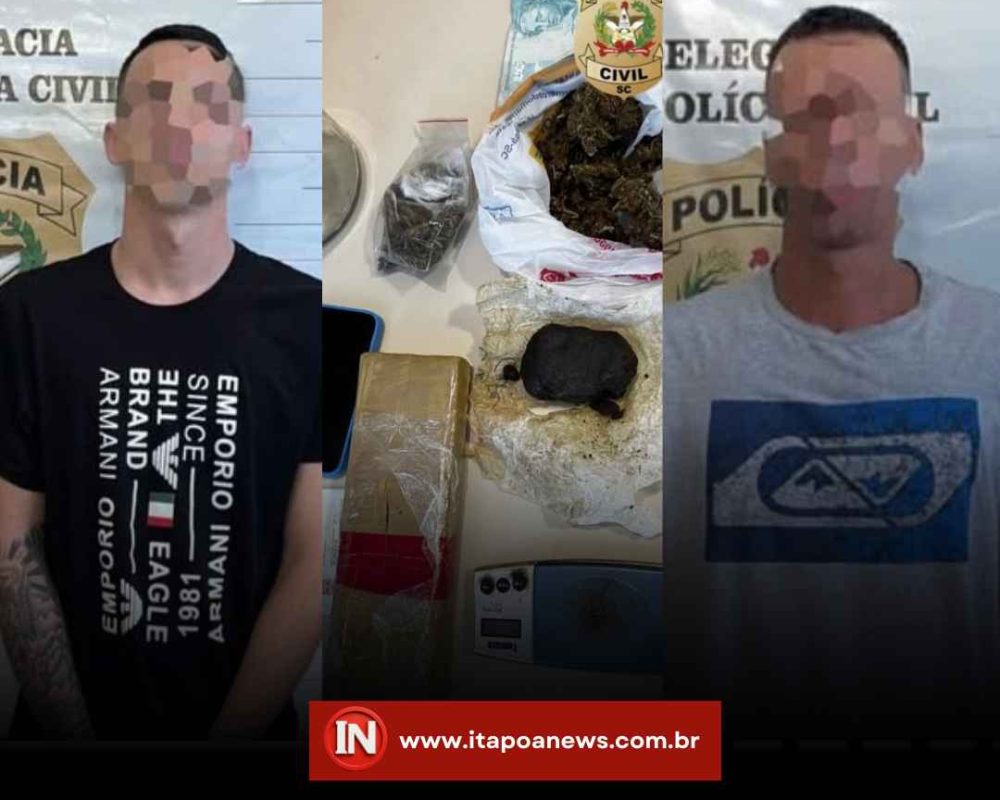 Ação Conjunta em Itapoá Resulta em Prisões e Apreensão de Drogas e Eletrônicos